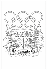 Olympic Colouring Page